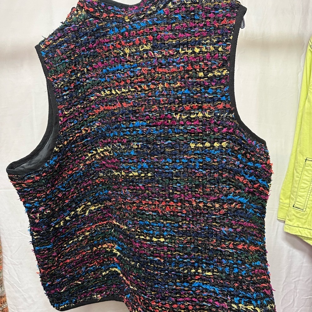 Serengeti Multicolor Tweed Women's Vest - Picture 4 of 4